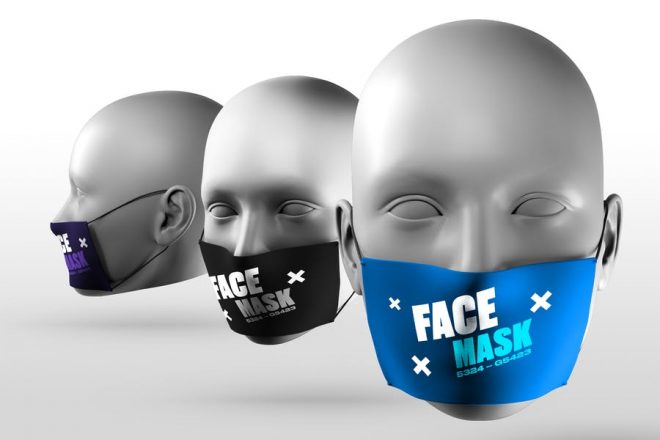 23 Best Face Mask Mockup PSD Presentation Graphic Cloud