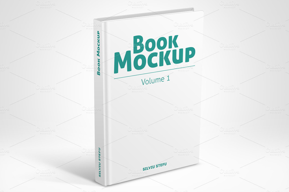 Book Cover Mockup Template