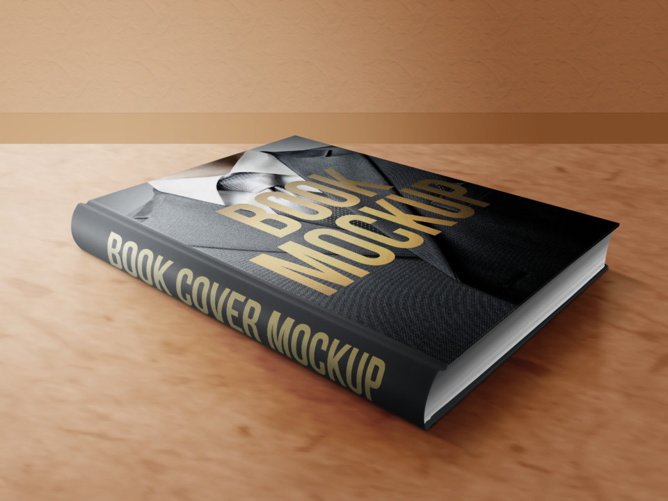 Downloadable PSD Book Cover Mockup