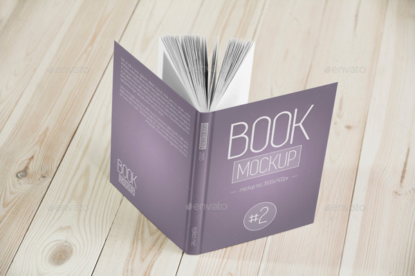 Editable Book Cover Mockup
