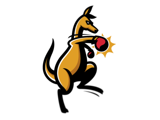 Kangaroo Character Logo
