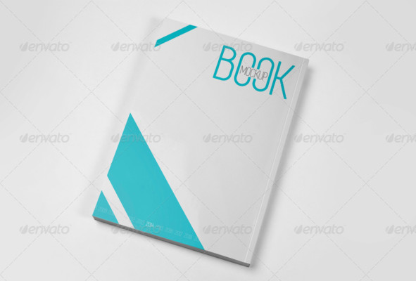 Simple Book Cover Mockup