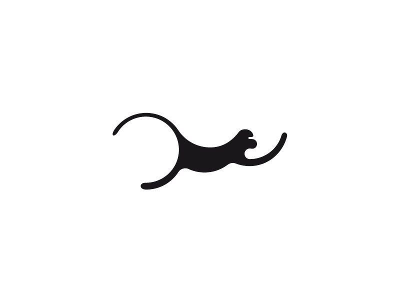 Simple Monkey Logo Design
