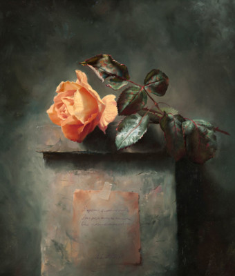 rose-oil-painting amazing rose 31