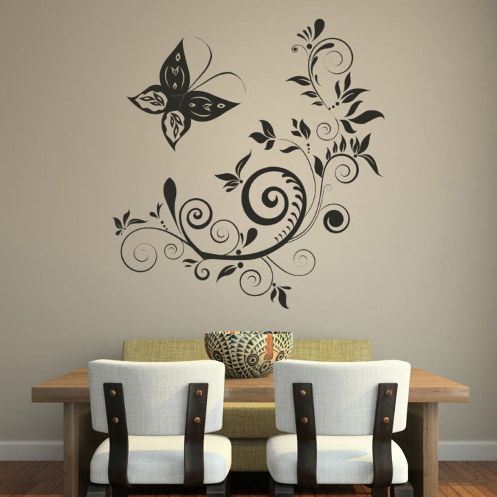 wall-art-floral wall art ideas floral design 3