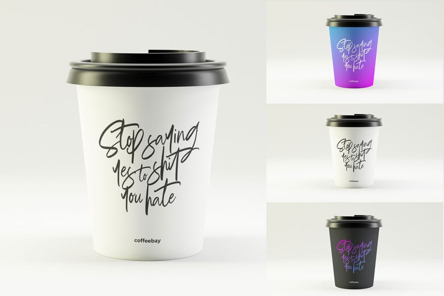 Coffee Cup Branding Mockup