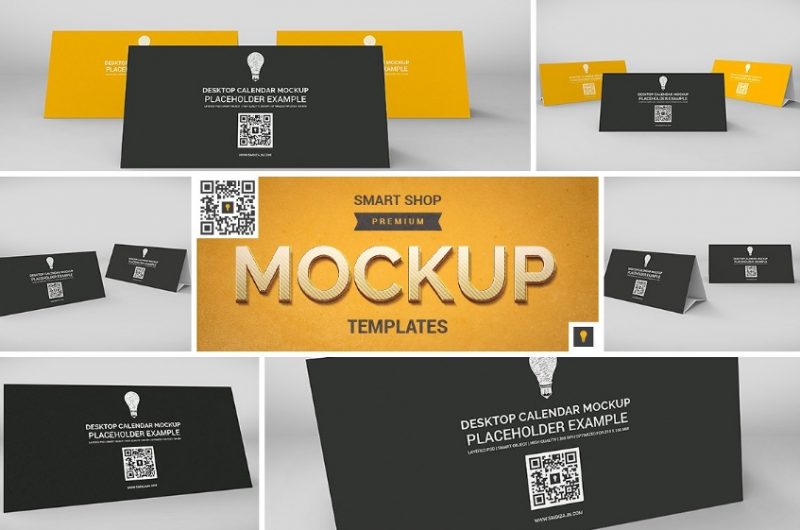 30+ Calendar Mockup PSD Design Templates for Designers - Graphic Cloud