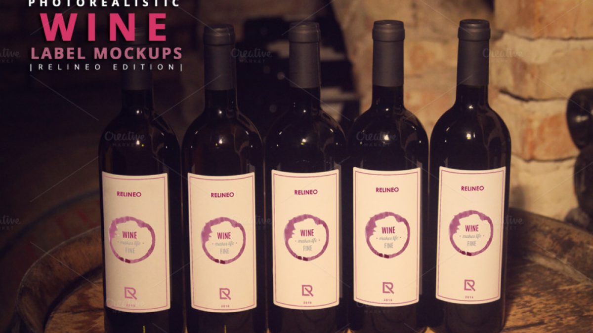 Download 22 Best Wine Bottle Mockup Designs Graphic Cloud