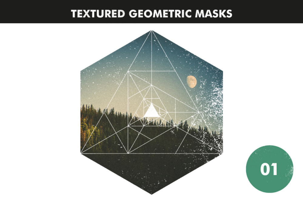 Textured Geometric Masks