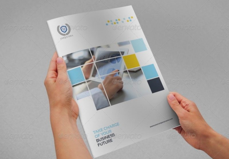 12 Pages Company Brochure Template