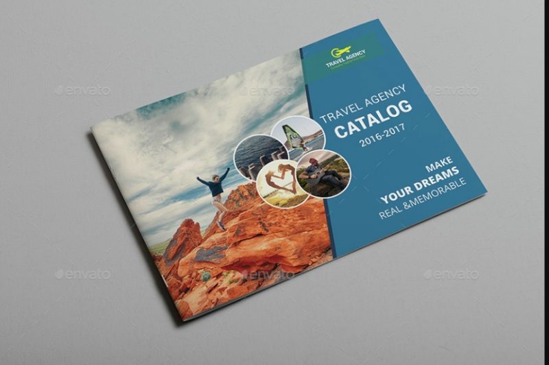 A4 Travel Agency Brochure Template