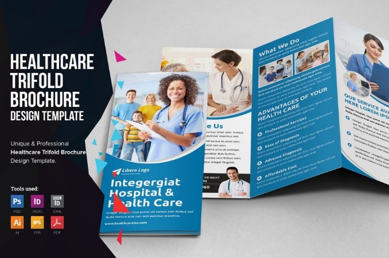 Clean Medical Brochure Template