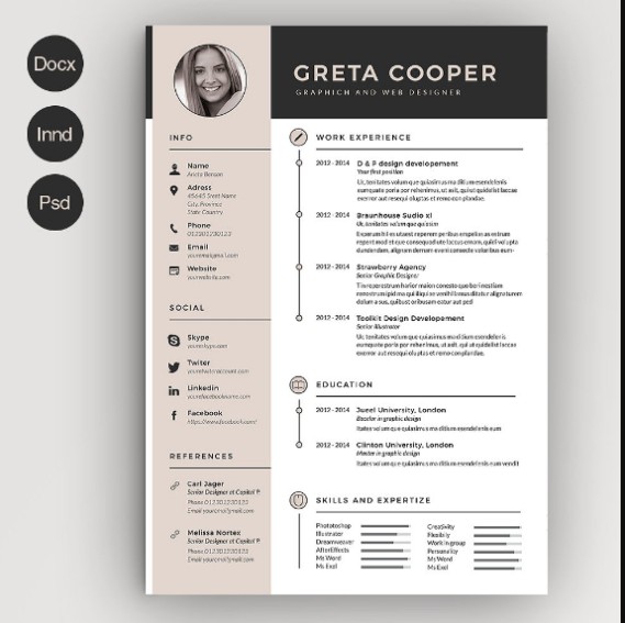Clean Word Document Template