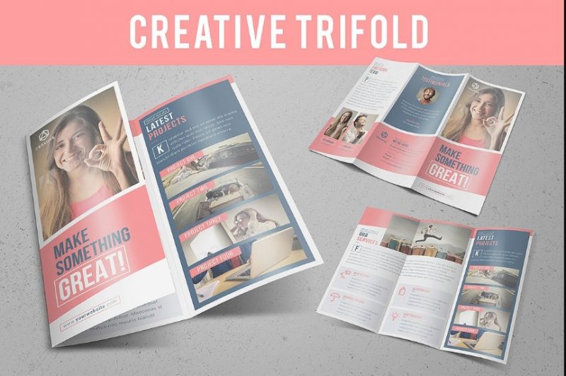 Creative Tri Fold Brochure Template