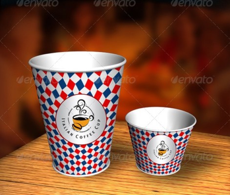 Customizable Cup PSD Mockup