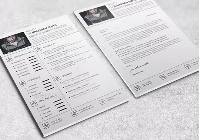 Editable One Page Resume Template