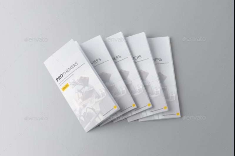 Elegant Tri Fold Brochure Template