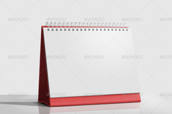 Fully Layered Calendar Mockup