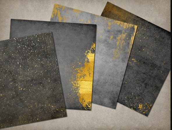 Gold and Texture EPS