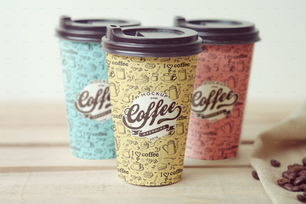 Paper Cup Branding Mockup