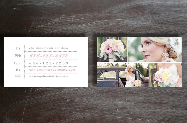 Photography Business Card PSD Template