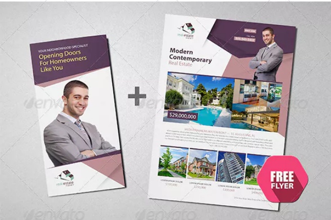 Real Estate Agent Brochure Template