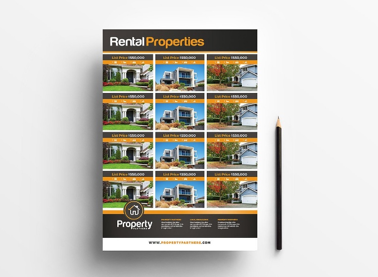 Real Estate Brochure Template Pack