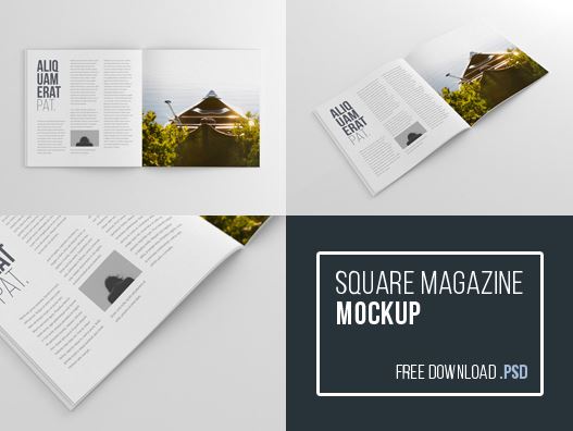 Square-Magazine-Mockup
