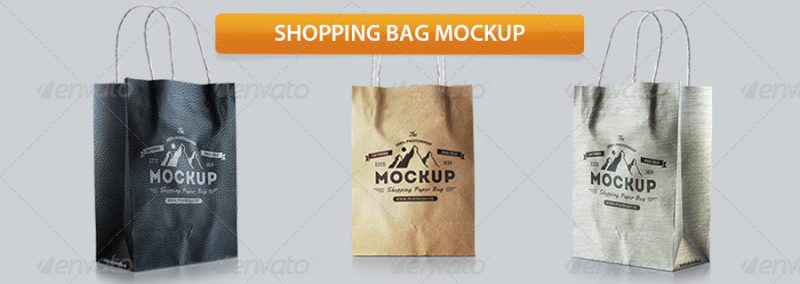 Store Bag Branding Mockup