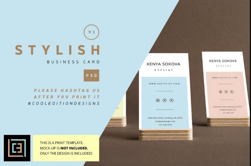 Stylish Business Card Template