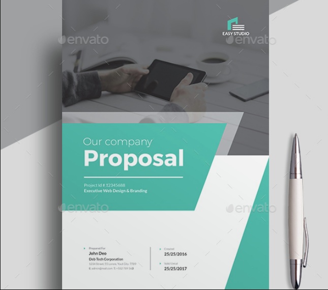 A4 Training Proposal Template