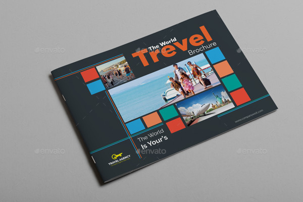 A4 and US Letter Travel Brochure Template