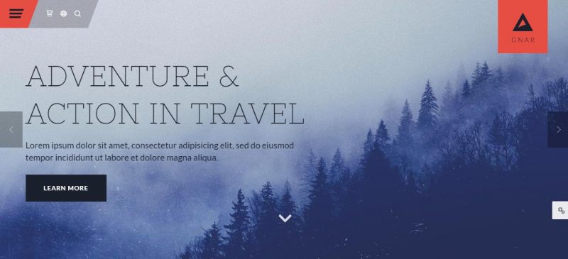 Adventure and Travel WordPress Theme
