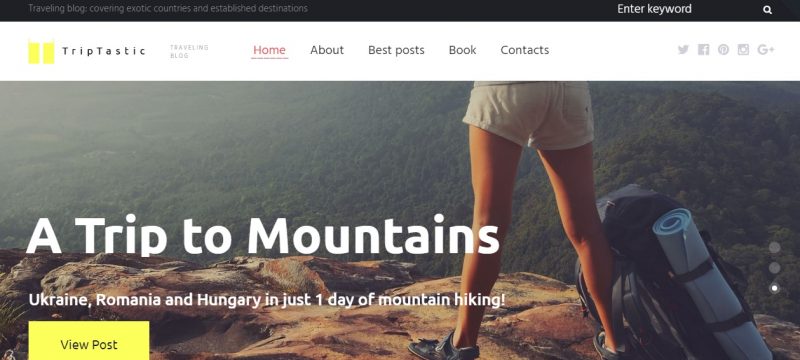 Best Travel WordPress Blog Theme