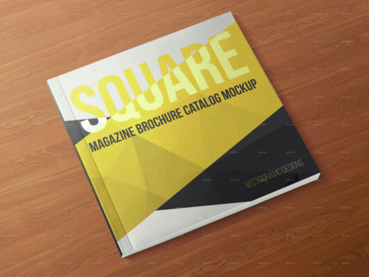 Clean Square Catalog Mockup
