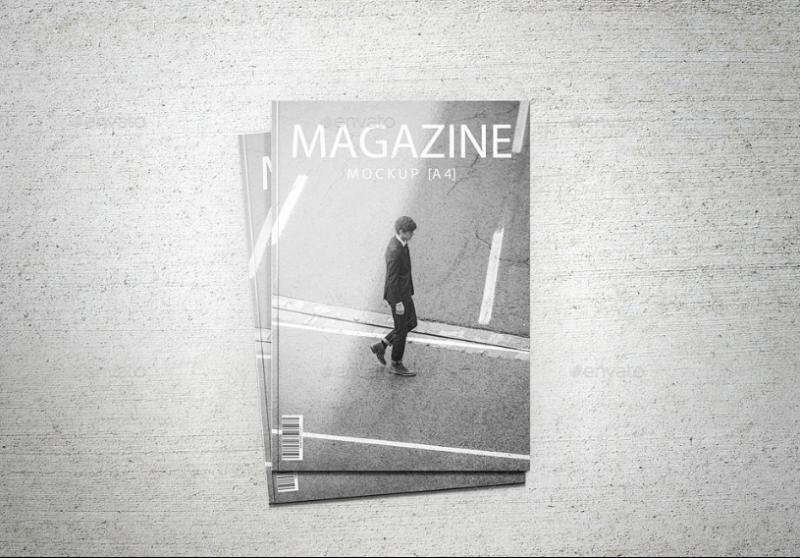 Customizable Magazine Mockup
