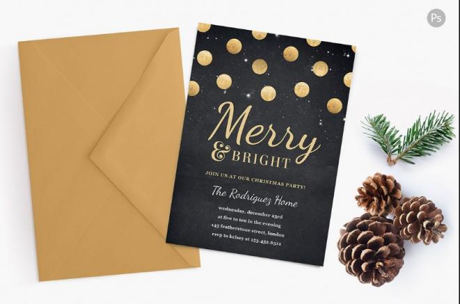 30+ Christmas Party Invitation Templates Download - Graphic Cloud