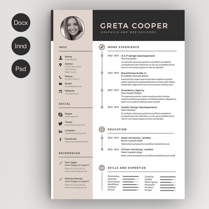 Engineer Resume and Cover Letter Template