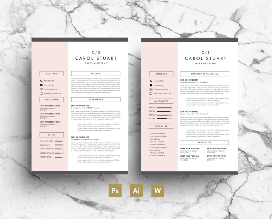 Experienced Professional Resume Template