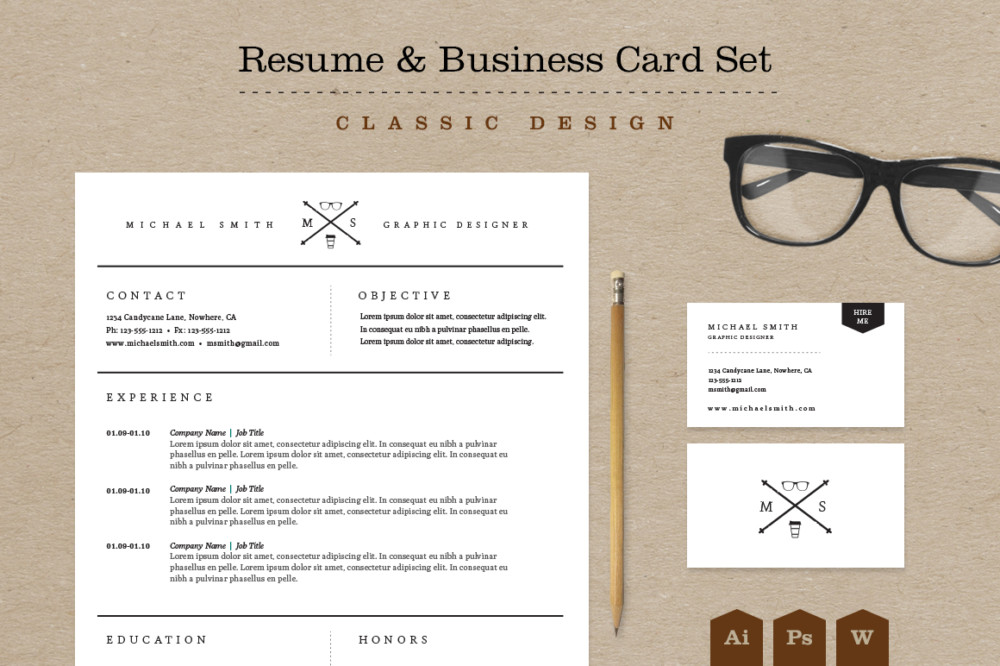 Hipster Engineer Resume Template