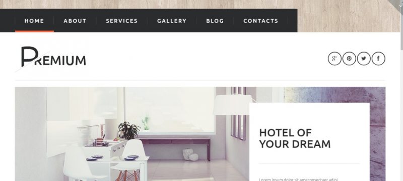 Hotel Booking WordPress Theme