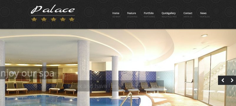 Luxury Hotel WordPress Theme