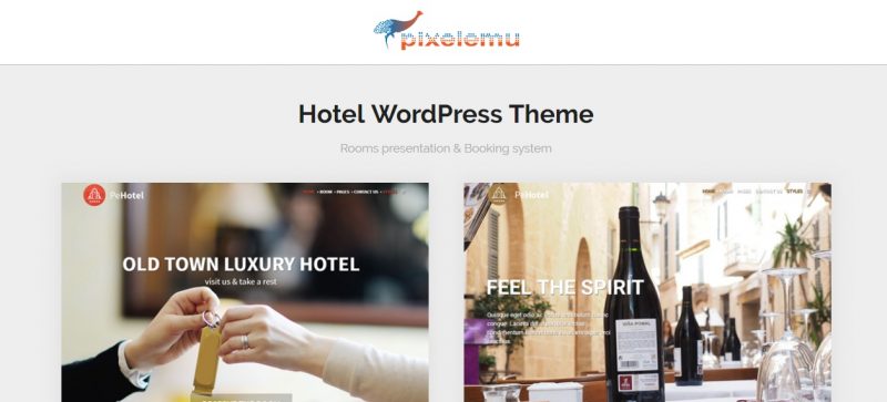 Modern Hotels WordPress Theme