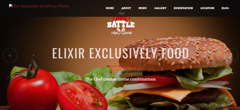 Multi Page Restaurant WordPress Theme