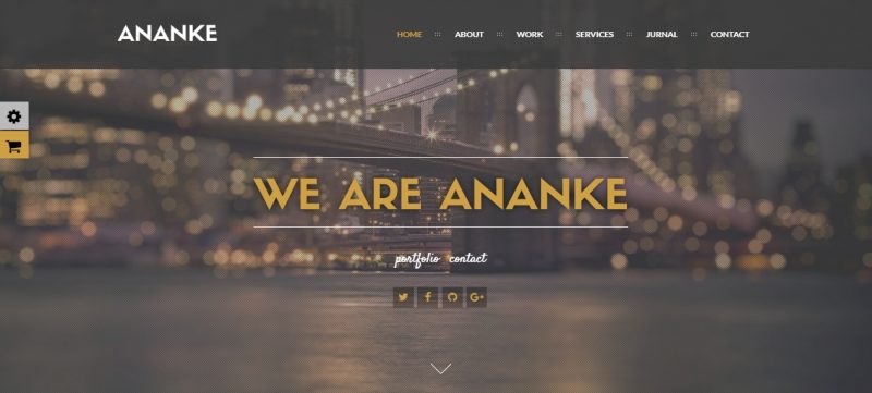 One Page Parallax Theme