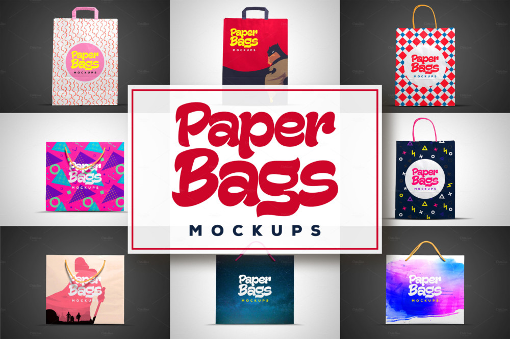 Download Paper Bag Branding Mockup - Graphic Cloud