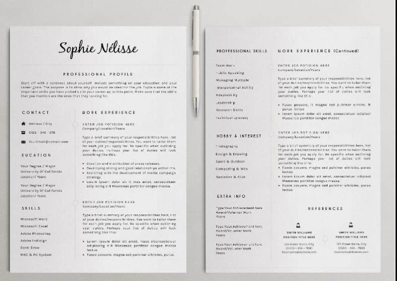 Professional IT Resume Template