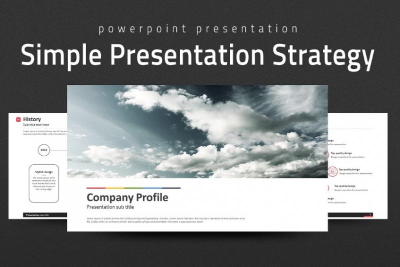 Simple PowerPoint Template PPT