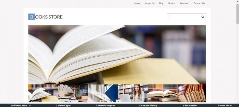WordPress Book Store Theme