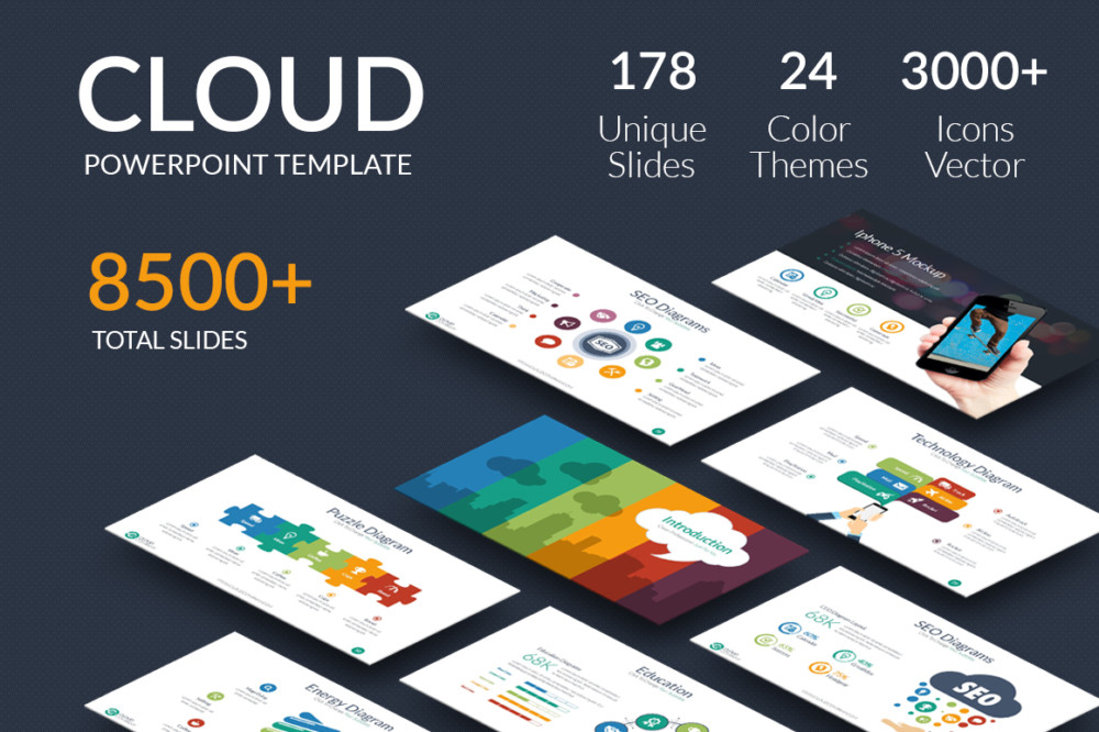 178 Slides Professional PowerPoint Template
